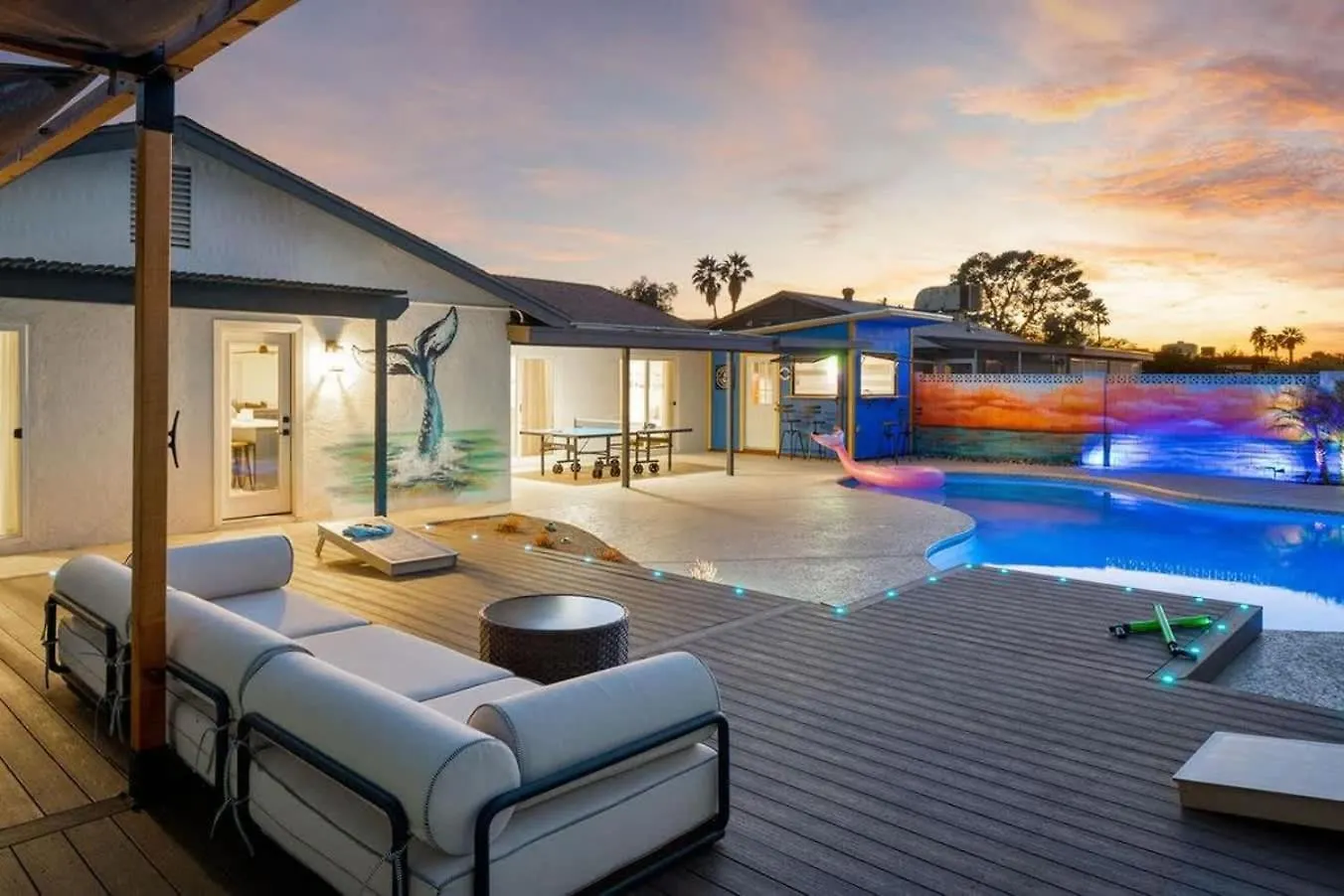 Coastal Retreat Home - Festive Deck With Pool & Beach Bar Tempe 0*,  United States